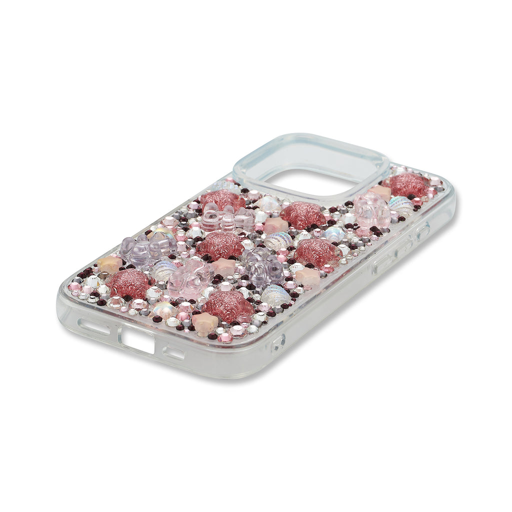 GALAXY ROSE PARADE - pink, grey, and maroon.